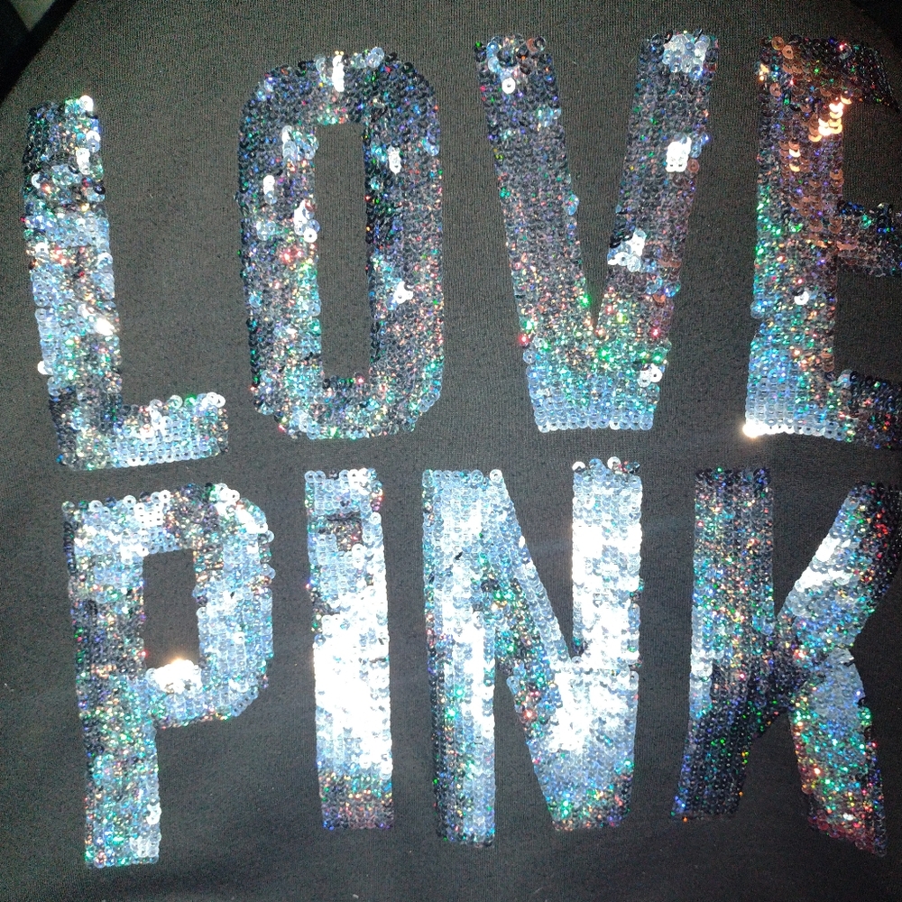 PINK by VS Blinged Fur Lined Hoodie